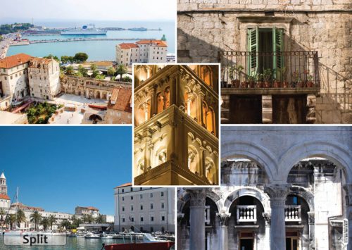 Split tányéralátét