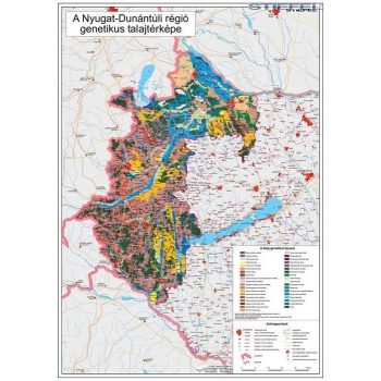 Nyugat-Dunántúli régió genetikus talajtérképe keretes