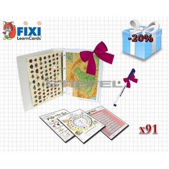   Tanulói munkalapcsomag 92 darabos 20% kedvezménnyel, ajándék mappával és filctollal