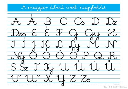 A magyar ABC írott nagybetűi