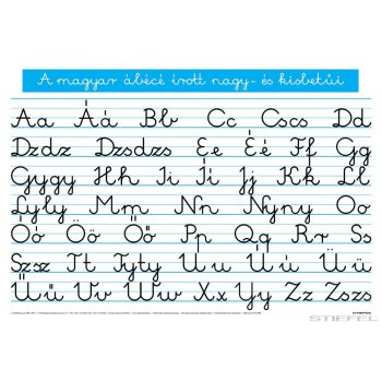 A magyar ABC írott nagy- és kisbetűi