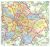 Budapest országgyűlési választókerületei, fémléces térkép (2025), 120x113
