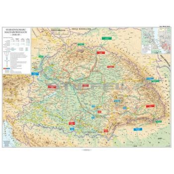   Forradalom és szabadságharc 1848-49. iskolai történelmi falitérkép DUO