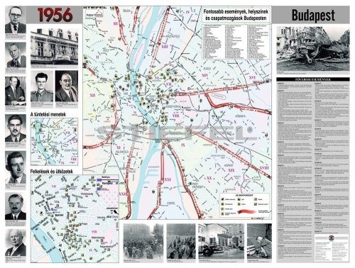 Az 1956-os forradalom kétoldalas fali óriás poszter