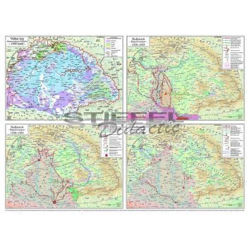   A török hódoltság Magyarországon - tematikus térképek (1526-1600)