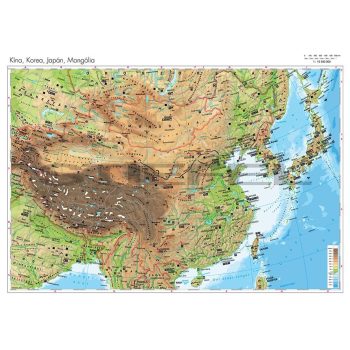 Kína, Korea, Japán, Mongólia domborzata