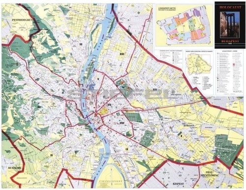 Budapest 1944-ben és a Holocaust, iskolai történelmi falitérkép