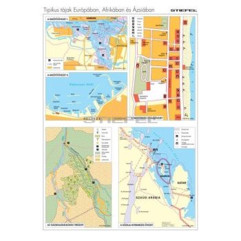 Tipikus tájak Európában, Afrikában és Ázsiában