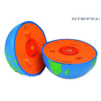   Szétszedhető szerkezeti földgömb kemény habszivacsból Ø 13  cm