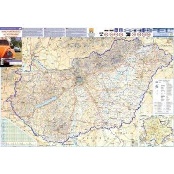 Magyarország közigazgatási, domborzati és látványtérképek