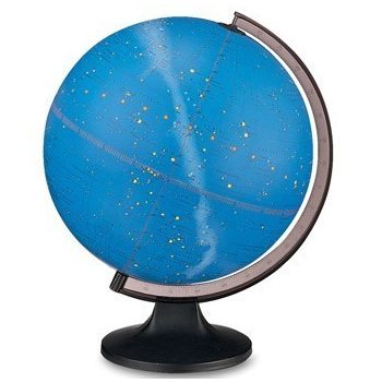 Kivilágítható földgömbök