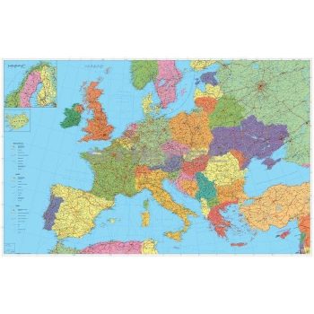 Árufuvarozási és autós falitérképek