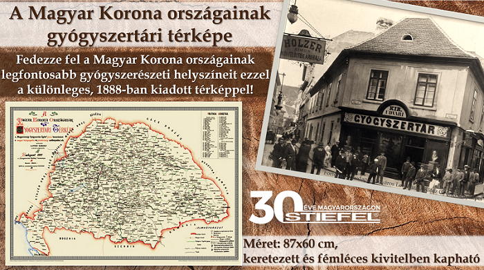 A 19. századi Magyarország gyógyszerészeti helyszínei