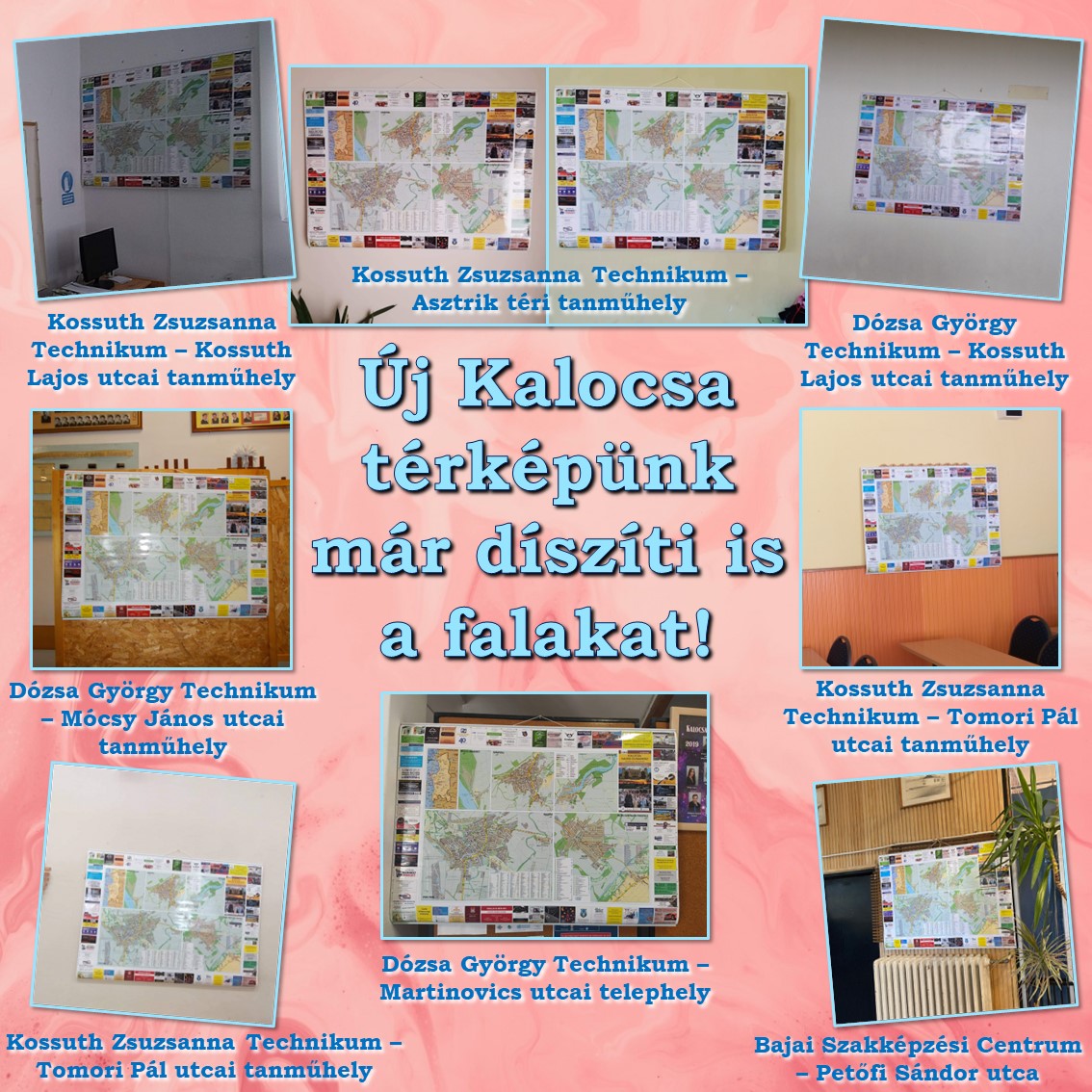 Megjelent az új Kalocsa térkép!